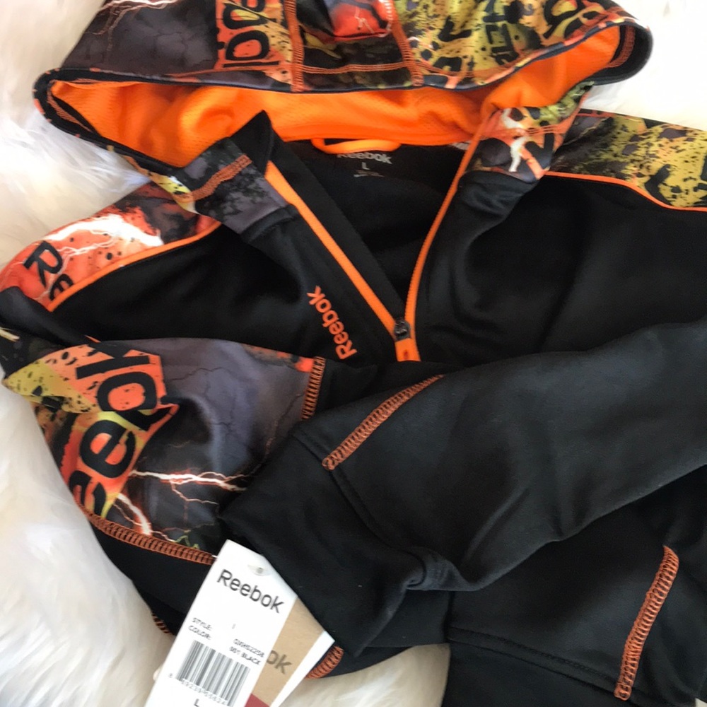 Reebok zip up hoodie